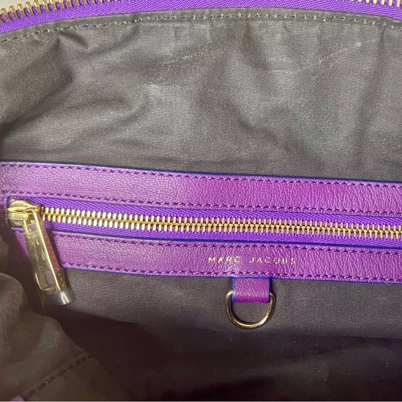 Marc Jacobs Stardust Cecilia Quilted Leather Studded Satchel - Picture 11 of 13